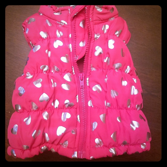 Other - 💖Baby Girl Pink Heart Vest💖